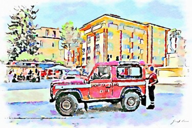 Jeep dei vigili del fuoco
