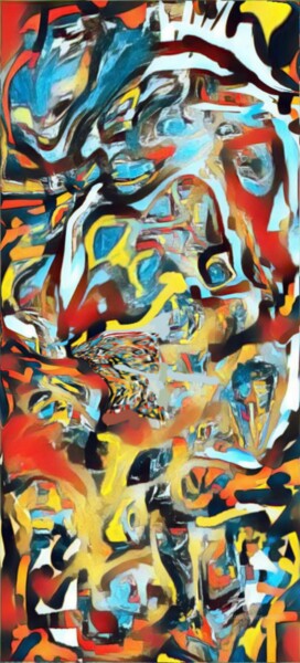 Digital Arts titled "When the night comes" by Andrew Walaszek, Original Artwork, Digital Painting