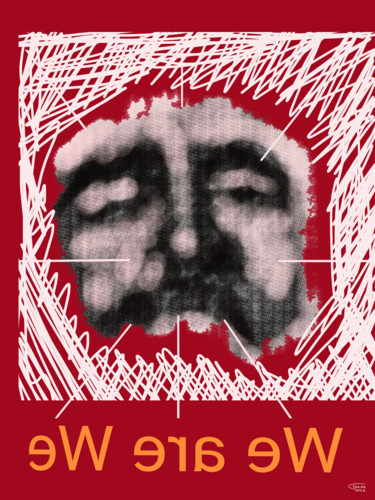 数字艺术 标题为“We Are We” 由Kakha Kolkhi, 原创艺术品, 数字油画