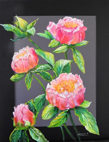 pivoines roses 50x40-2021