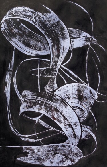 绘画 标题为“TOI ET MOI” 由Francisco  Duart Mendes, 原创艺术品, 墨
