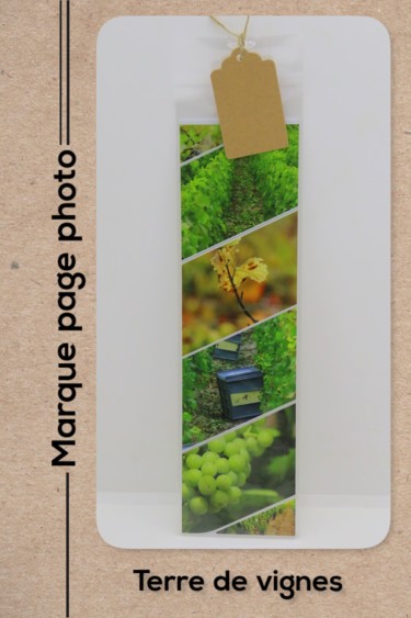 Photographie intitulée "Marque page pèle mê…" par Christelle Prieur, Œuvre d'art originale, Photographie numérique
