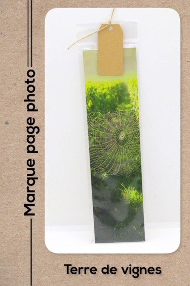 Photographie intitulée "Marque page Terre d…" par Christelle Prieur, Œuvre d'art originale, Photographie numérique