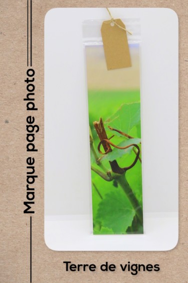 Photographie intitulée "Marque page Terre d…" par Christelle Prieur, Œuvre d'art originale, Photographie numérique