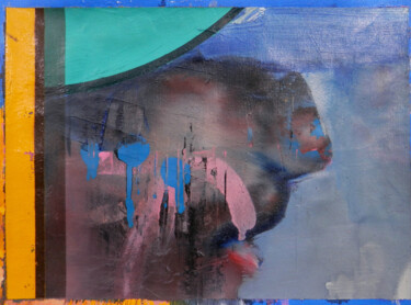 Painting titled "Pleasure 2" by Miloš Hronec, Original Artwork, Oil