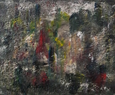 Painting titled "bouteilles" by Sam Keusseyan, Original Artwork, Acrylic