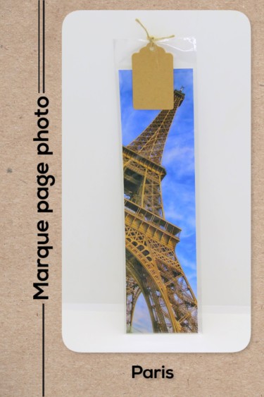 Photographie intitulée "Marque pages Paris…" par Christelle Prieur, Œuvre d'art originale, Photographie numérique