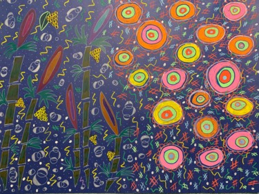图画 标题为“Pure Joy” 由Oana Arabagiu, 原创艺术品, 丙烯