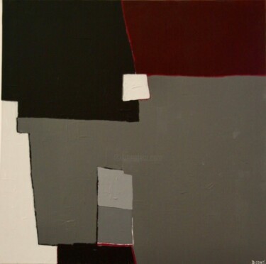 Malerei mit dem Titel "Contrastes" von Dominique Corti, Original-Kunstwerk, Acryl