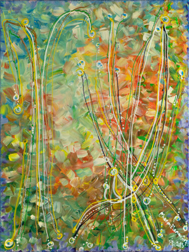 Spring Tenderness. Painting titled "Spring Tenderness." by Elena Giersch (Charmelena.Art), Original Artwork, Acrylic