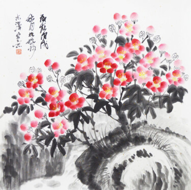 绘画 标题为“The fragrance of ca…” 由志泽 吕, 原创艺术品, 颜料