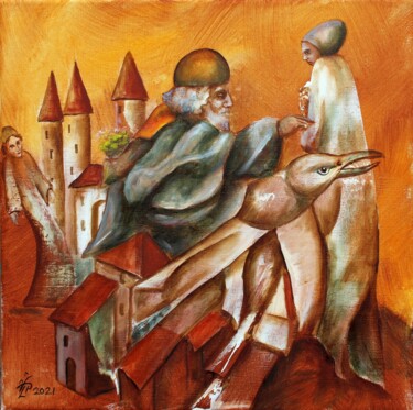 绘画 标题为“J-5” 由Vladimir Pronkin, 原创艺术品, 油