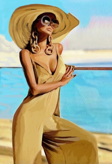 绘画 标题为“# ELEGANT WOMEN WIT…” 由Sanja Jancic, 原创艺术品, 丙烯