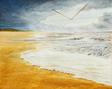 storm window / Sturmfenster Painting titled "storm window / Stur…" by Silvian Sternhagel, Original Artwork, Oil