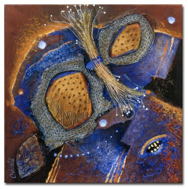 L' INITIATEUR Peinture intitulée "L' INITIATEUR" par Jean-Luc Osswald, Œuvre d'art originale, Acrylique