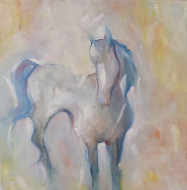 Peinture intitulée "CAMARGUAIS" par Philippe Graillot (TORGALLI), Œuvre d'art originale, Huile