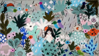 绘画 标题为“муссонные ливни” 由Денис Акимов, 原创艺术品, 丙烯