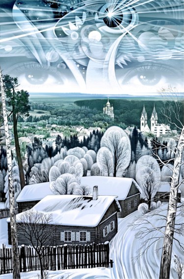 数字艺术 标题为“Höhere Macht regier…” 由Konstantin Avdeev, 原创艺术品, 数字油画