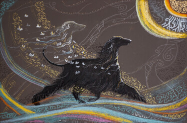 "The lighthouse" Dessin intitulée ""The lighthouse"" par Fefa Koroleva, Œuvre d'art originale, Pastel