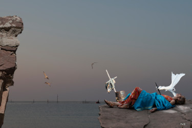 Photographie intitulée "La fissure" par Pierre Wurtz, Œuvre d'art originale, Photographie numérique Monté sur Aluminium