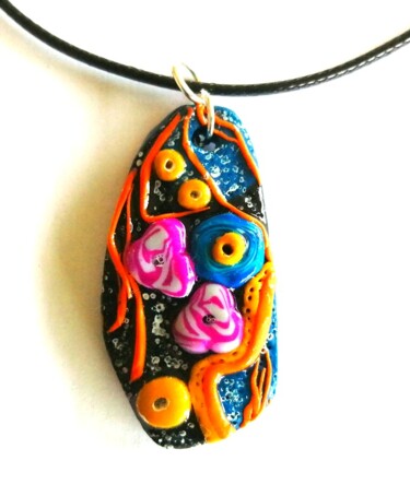 Design intitulée "Miléna" par Eugenia Delad, Œuvre d'art originale, Bijoux