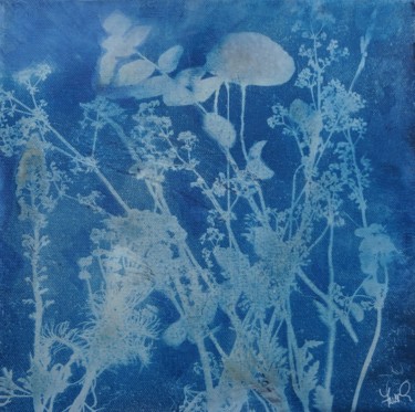 Peinture intitulée "Composition 2" par Isabelle Zwang, Œuvre d'art originale, Photographie manipulée