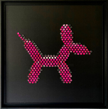 Schilderij getiteld "ZéZé" door Laurent Gros, Origineel Kunstwerk, Digitaal Schilderwerk Gemonteerd op Aluminium