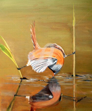 Painting titled "Unbelivable Clever…" by Clement Tsang, Original Artwork, Oil