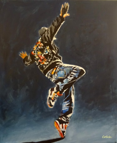 绘画 标题为“Breakdance” 由Corina Schröder, 原创艺术品, 丙烯