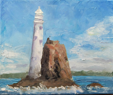 제목이 "Lighthouse"인 미술작품 Mariam Mary-Ellen로, 원작, 기름