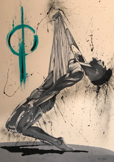 绘画 标题为“Libère mon âme” 由André Marot, 原创艺术品, 丙烯