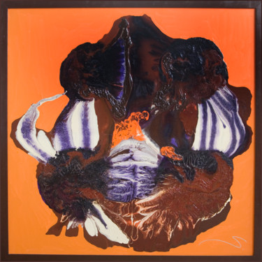 Malerei mit dem Titel "IRIS" von Sigrid Koerner, Original-Kunstwerk, Acryl