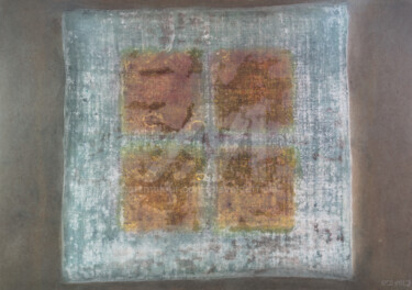 Painting titled "Earth dialogue ( oi…" by Ol'Svol'D, Original Artwork, Oil