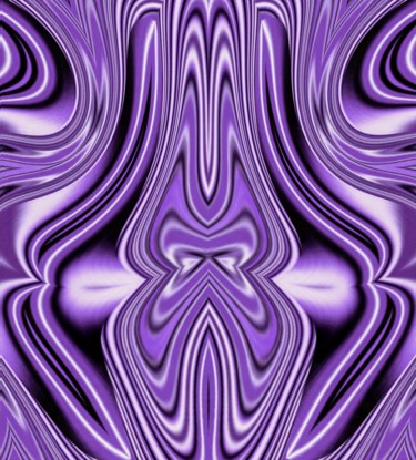Digital Arts titled "A dab of  mauve" by Peter Jalesh, Original Artwork, Digital Painting