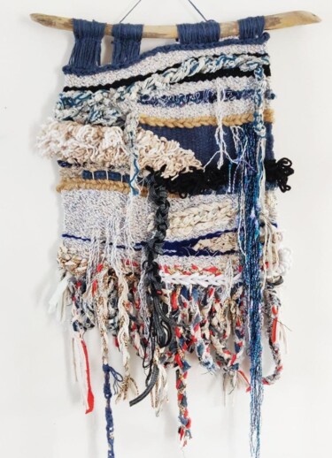 "Nature I" başlıklı Tekstil Sanatı Carmen Rios-Seidel tarafından, Orijinal sanat, Kavaviçe