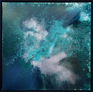 Malerei mit dem Titel "WATER COLOR I" von Sigrid Koerner, Original-Kunstwerk, Acryl