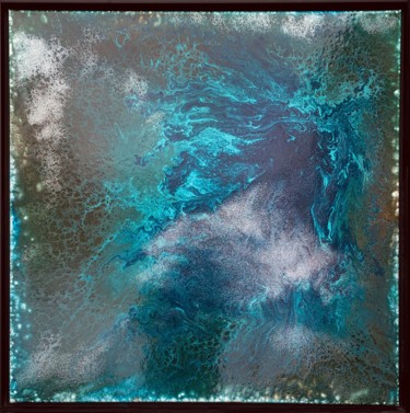 Malerei mit dem Titel "WATER COLOR II" von Sigrid Koerner, Original-Kunstwerk, Acryl