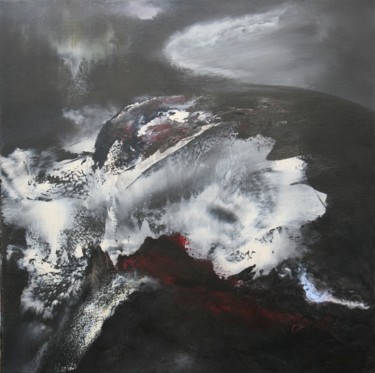Painting titled "A101020Z" by Alain Zitouni, Original Artwork, Acrylic