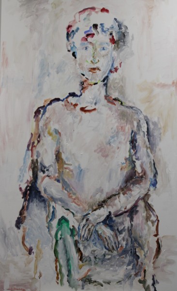 「Synergie」というタイトルの絵画 Karen Finkelsteinによって, オリジナルのアートワーク, アクリル
