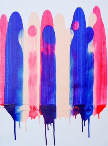 Painting titled "Composition no. 258" by Sumit Ratta, Original Artwork, Acrylic