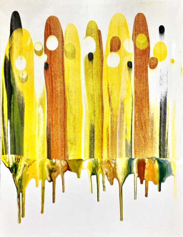 Painting titled "Composition No. 265" by Sumit Ratta, Original Artwork, Acrylic