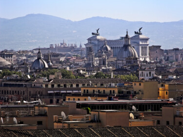 제목이 "Rooftop view of Rome"인 사진 Angie Black로, 원작, 디지털