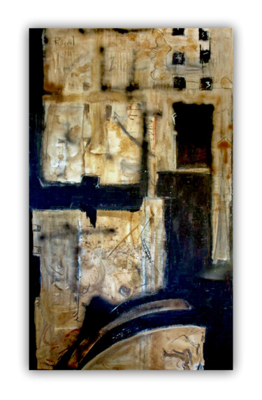 Peinture intitulée "Harbour bridge" par Philippe Roussel, Œuvre d'art originale, Acrylique