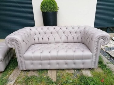 Relooking d'un véritable Chesterfield