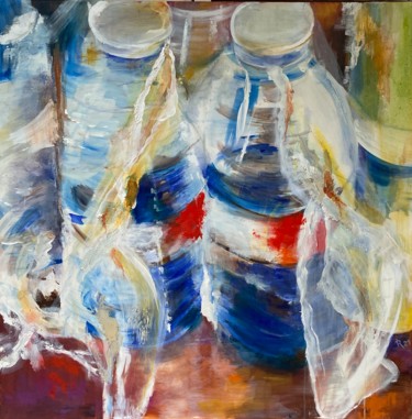 Peinture intitulée "l'origine du monde" par Isabelle Reygaerts, Œuvre d'art originale, Huile