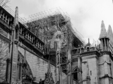 Photographie intitulée "NOTRE DAME" par Pascaline, Œuvre d'art originale, Photographie numérique