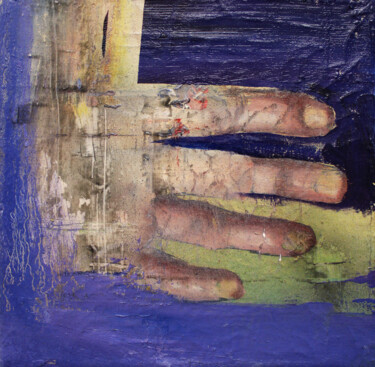 Painting titled "Tool 2" by Miloš Hronec, Original Artwork, Oil