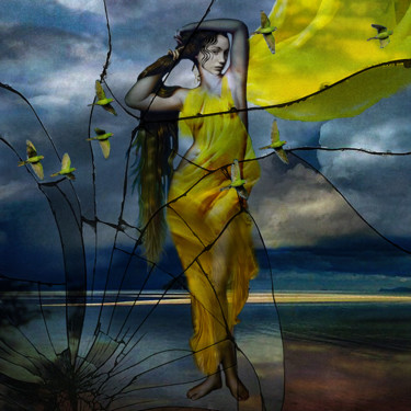 Digital Arts titled "Meanwhile in Greece…" by Dodi Ballada, Original Artwork, 2D Digital Work