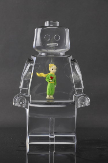 ROBOCLUSION LE PETIT PRINCE 5 雕塑 标题为“ROBOCLUSION LE PETI…” 由Vincent Sabatier (VerSus), 原创艺术品, 树脂
