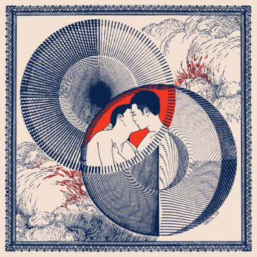 数字艺术 标题为“Eclipse” 由Christophe Szkudlarek, 原创艺术品, 2D数字工作
